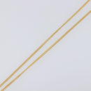 CELINE Necklace metal Gold Tone Auth SW2829V-5