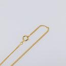 CELINE Necklace metal Gold Tone Auth SW2829V-7