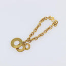 CELINE Circle Bracelet metal Gold Tone Auth SW2830-8