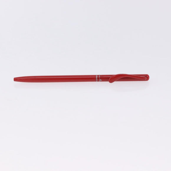 TIFFANY&Co. Ballpoint Pen metal 2 Set Silver Red Auth SW2832