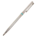 TIFFANY&Co. Ballpoint Pen metal 2 Set Silver Red Auth SW2832-2