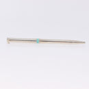 TIFFANY&Co. Ballpoint Pen metal 2 Set Silver Red Auth SW2832-4