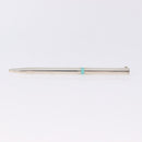 TIFFANY&Co. Ballpoint Pen metal 2 Set Silver Red Auth SW2832-5