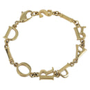 Christian Dior Bracelet Metal Gold Tone Auth SW2835V-1