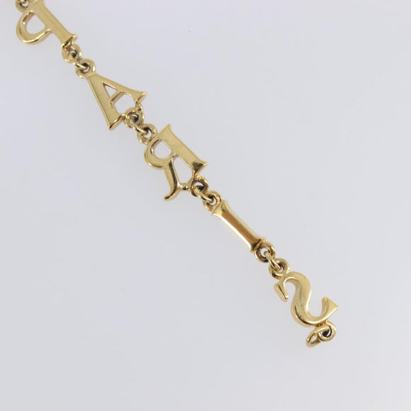 Christian Dior Bracelet Metal Gold Tone Auth SW2835V