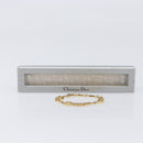 Christian Dior Bracelet Metal Gold Tone Auth SW2835V-12