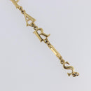 Christian Dior Bracelet Metal Gold Tone Auth SW2835V-6