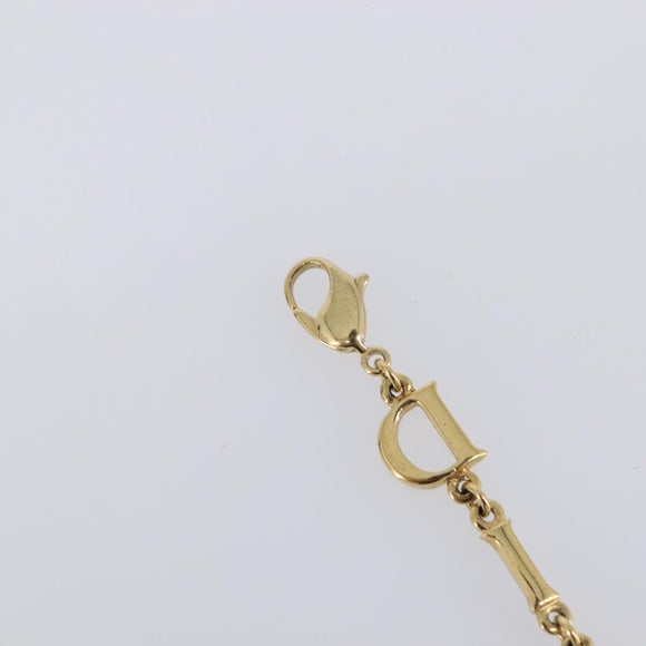 Christian Dior Bracelet Metal Gold Tone Auth SW2835V