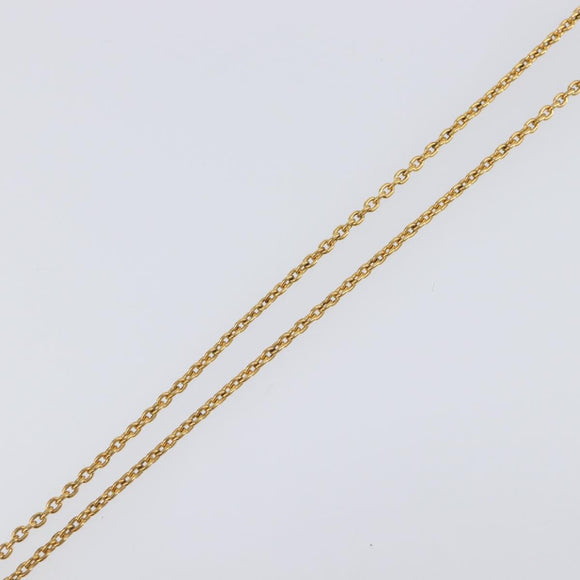 VERSACE Medusa Necklace Metal Gold Tone Auth SW2838V