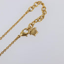 VERSACE Medusa Necklace Metal Gold Tone Auth SW2838V-17
