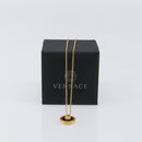 VERSACE Medusa Necklace Metal Gold Tone Auth SW2838V-12