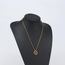 VERSACE Medusa Necklace Metal Gold Tone Auth SW2838V-18