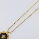 VERSACE Medusa Necklace Metal Gold Tone Auth SW2838V-4