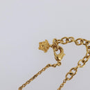 VERSACE Medusa Necklace Metal Gold Tone Auth SW2838V-9