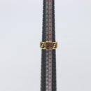 FENDI Forever Ring metal S Gold Tone #10(JP Size) Auth SW2839M-12
