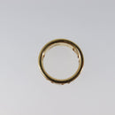 FENDI Forever Ring metal S Gold Tone #10(JP Size) Auth SW2839M-6