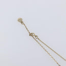 Chloe Necklace Metal 3 Set Gold Tone Silver Auth SW2841-10