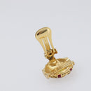 BALENCIAGA Earring Metal Gold Tone Auth SW2842-4