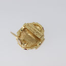 BALENCIAGA Earring Metal Gold Tone Auth SW2842-5