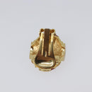 BALENCIAGA Earring Metal Gold Tone Auth SW2842-7