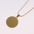 SAINT LAURENT Necklace Metal Gold Tone Auth SW2843-10
