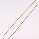 SAINT LAURENT Necklace Metal Gold Tone Auth SW2843-11