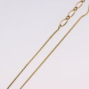 SAINT LAURENT Necklace Metal Gold Tone Auth SW2843-13