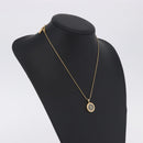 SAINT LAURENT Necklace Metal Gold Tone Auth SW2843-16