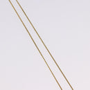 SAINT LAURENT Necklace Metal Gold Tone Auth SW2843-5