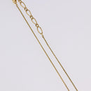 SAINT LAURENT Necklace Metal Gold Tone Auth SW2843-6