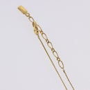 SAINT LAURENT Necklace Metal Gold Tone Auth SW2843-7