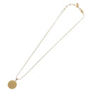 SAINT LAURENT Necklace Metal Gold Tone Auth SW2843-9