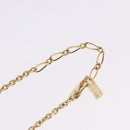 SAINT LAURENT Necklace Metal Gold Tone Auth SW2844V-13