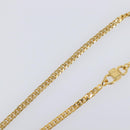 CELINE Necklace Metal Gold Auth SW2846-13