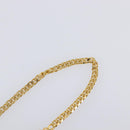 CELINE Necklace Metal Gold Auth SW2846-14