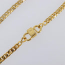 CELINE Necklace Metal Gold Auth SW2846-15
