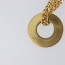 CELINE Necklace Metal Gold Auth SW2846-16
