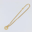 CELINE Necklace Metal Gold Auth SW2846-2