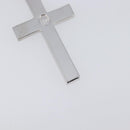Christian Dior Pierce Metal Silver Auth SW2847-10