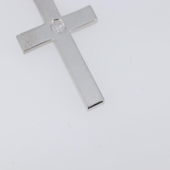 Christian Dior Pierce Metal Silver Auth SW2847
