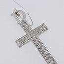 Christian Dior Pierce Metal Silver Auth SW2847-14