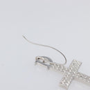 Christian Dior Pierce Metal Silver Auth SW2847-16