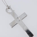 Christian Dior Pierce Metal Silver Auth SW2847-19