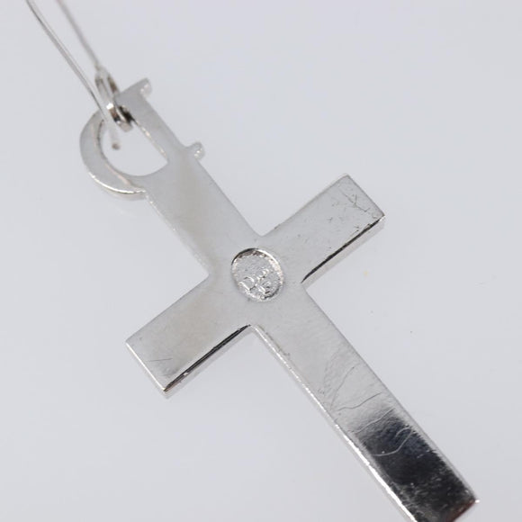 Christian Dior Pierce Metal Silver Auth SW2847
