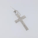 Christian Dior Pierce Metal Silver Auth SW2847-2