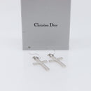Christian Dior Pierce Metal Silver Auth SW2847-21