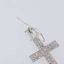 Christian Dior Pierce Metal Silver Auth SW2847-3