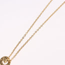 GIVENCHY Necklace Metal Gold Tone Auth SW2848-11