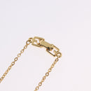 GIVENCHY Necklace Metal Gold Tone Auth SW2848-14