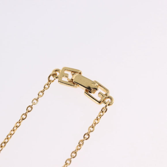 GIVENCHY Necklace Metal Gold Tone Auth SW2848